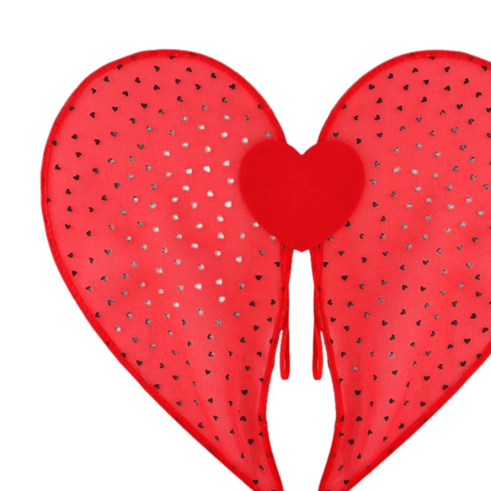 Cosplay Prop Designer - Organza Material Heart Wings Heart Dot