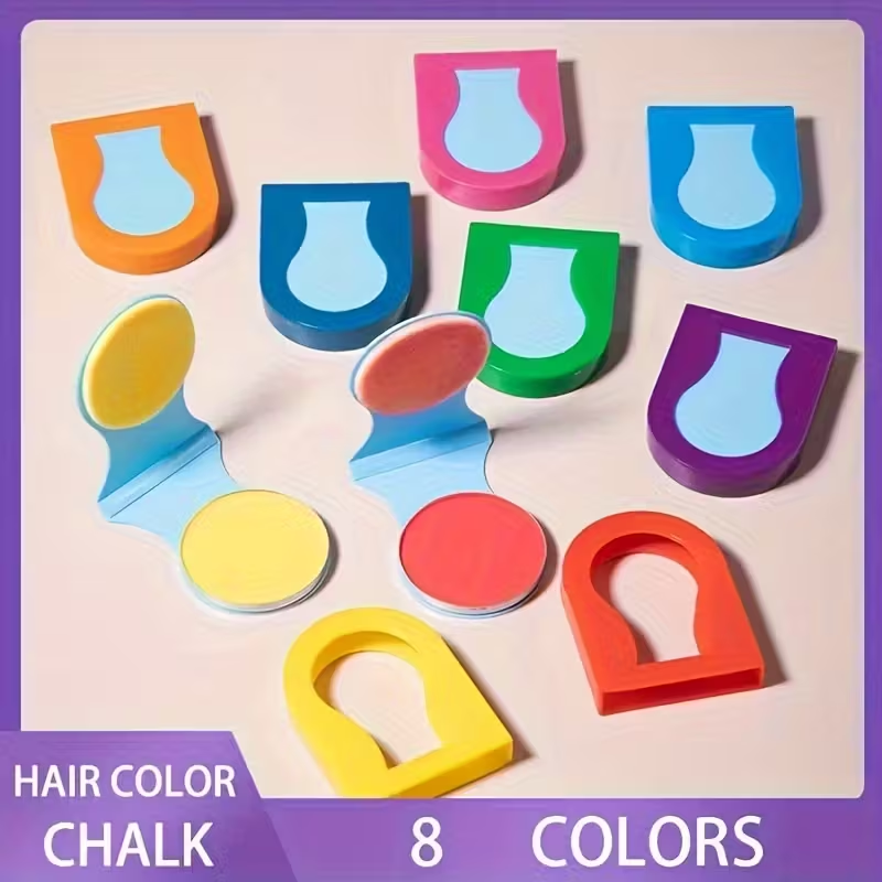 8 colors 3g Disposable Hair Dy - مراجعة Hair Spray Color وسعره