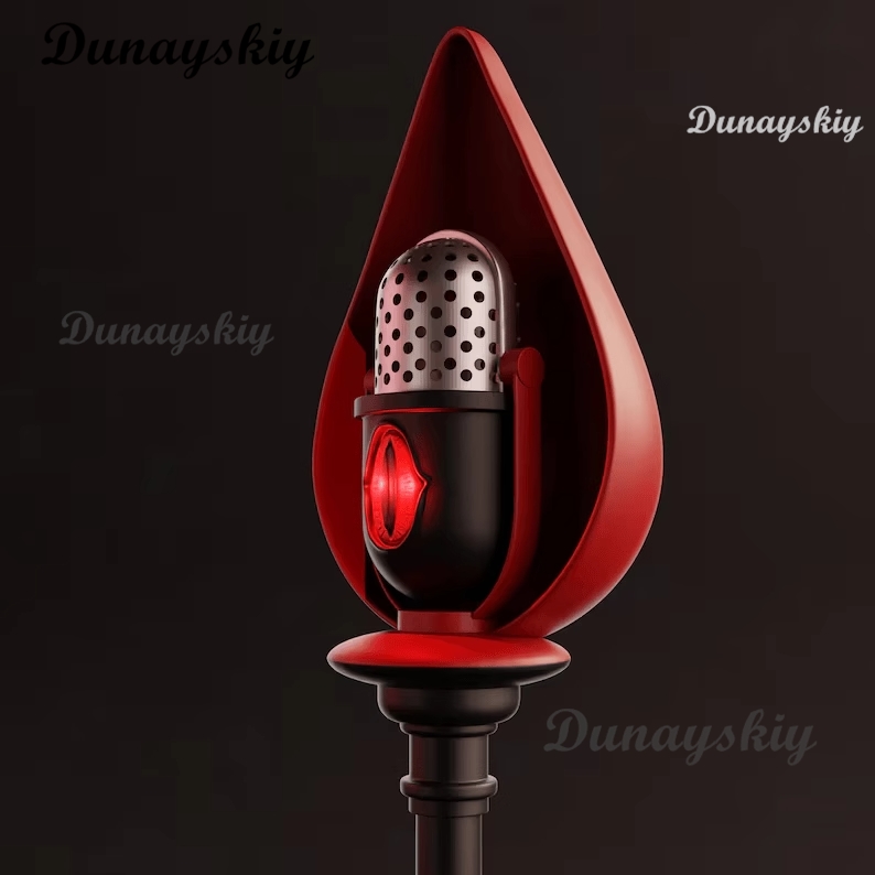 ALASTOR Cosplay Props Hazbin C - مراجعة Detachable Cosplay Prop وسعره