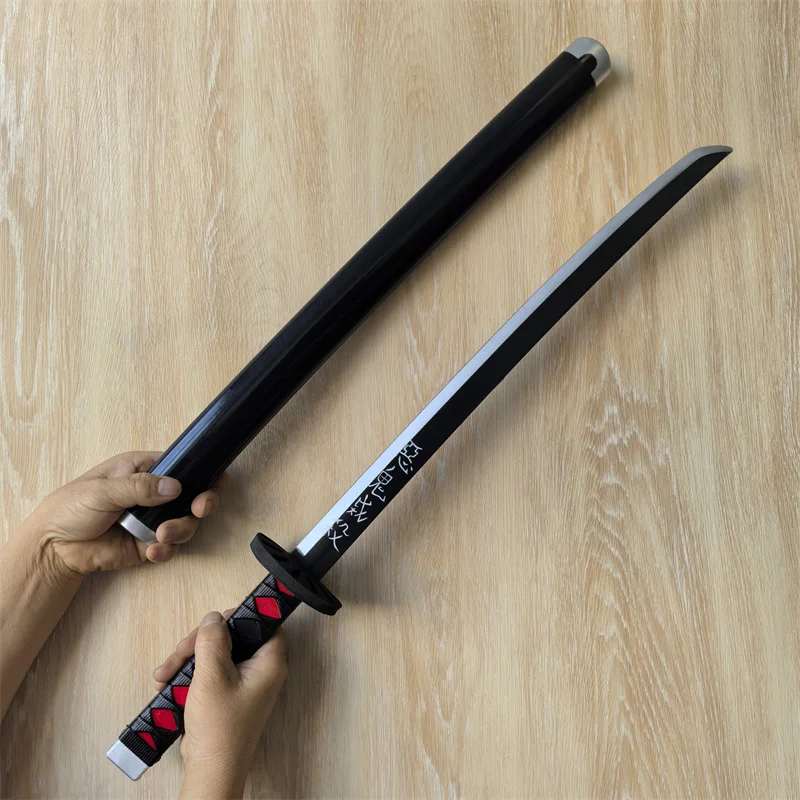 Assembled Demon Slayer Katana  - مراجعة Cosplay Prop Katana وسعره
