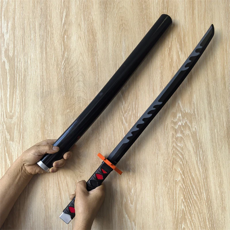 Assembled Demon Slayer Katana  - مراجعة Cosplay Prop Katana وسعره