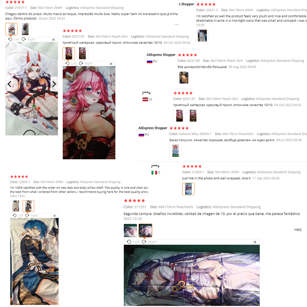Dakimakura Burnice White Carto - مراجعة Burnice Cosplay Prop وسعره