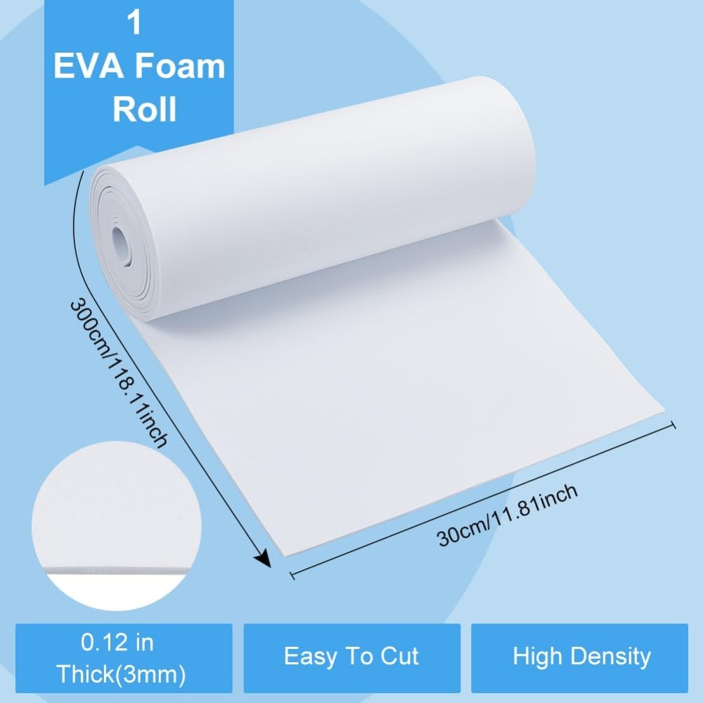 EVA Foam Roll for Art Supplies - مراجعة Craft Foam Roll وسعره