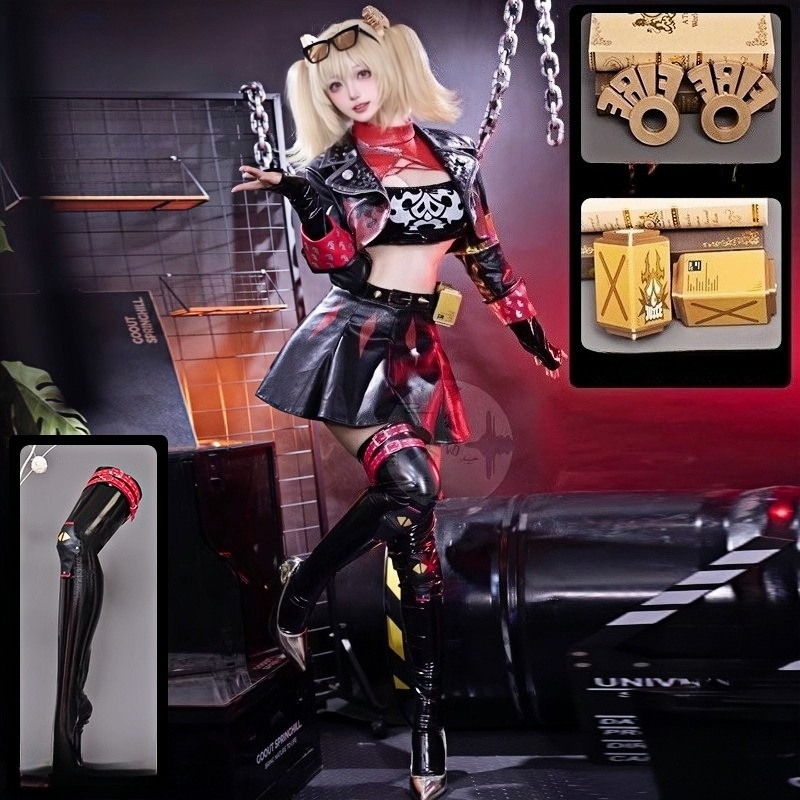 2026 Game Zenless Zone Zero Bu - مراجعة Burnice Cosplay Prop وسعره