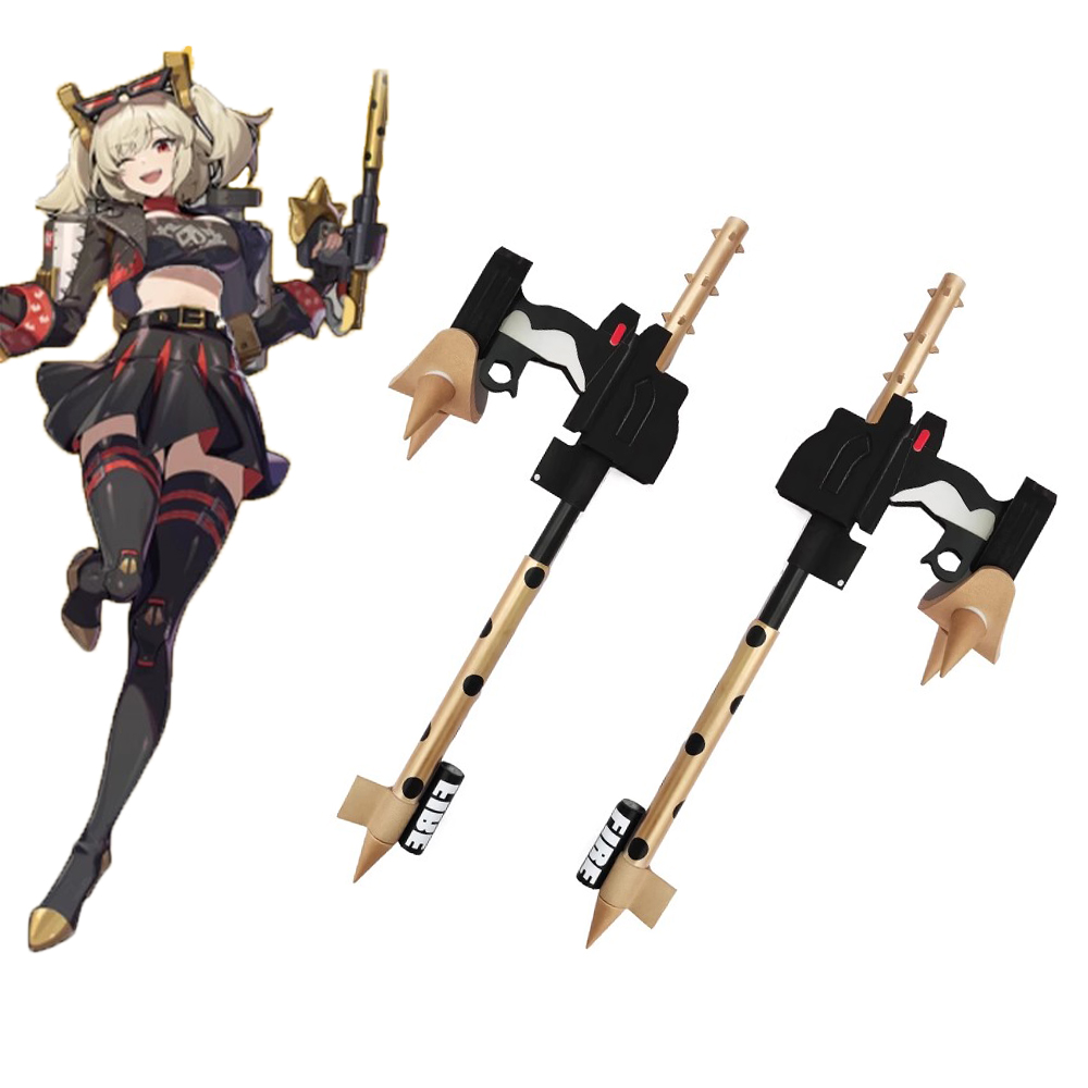 Game Burnice Whita Zenless Zon - مراجعة Burnice Cosplay Prop وسعره