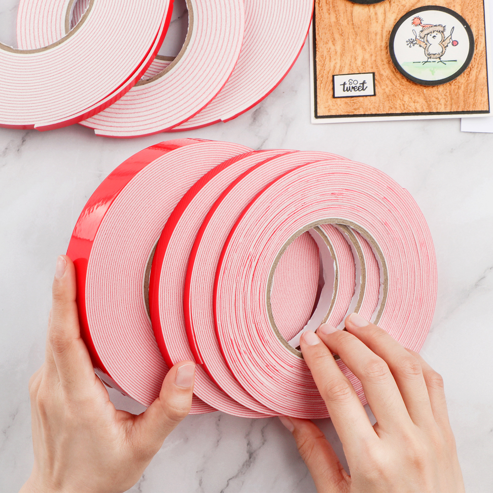 Double Sided Adhesive Foam Rol - مراجعة Craft Foam Roll وسعره