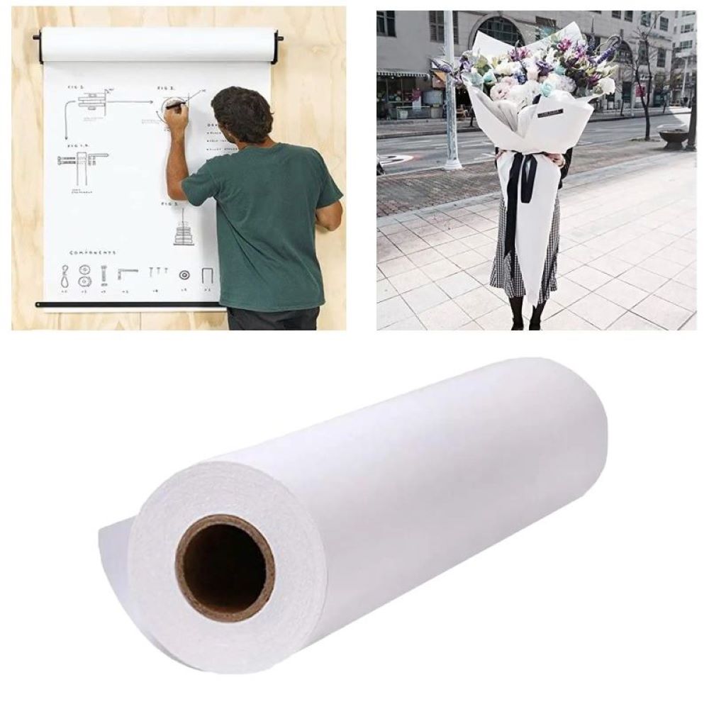 White/Black/Brown Kraft Paper  - مراجعة Craft Foam Roll وسعره