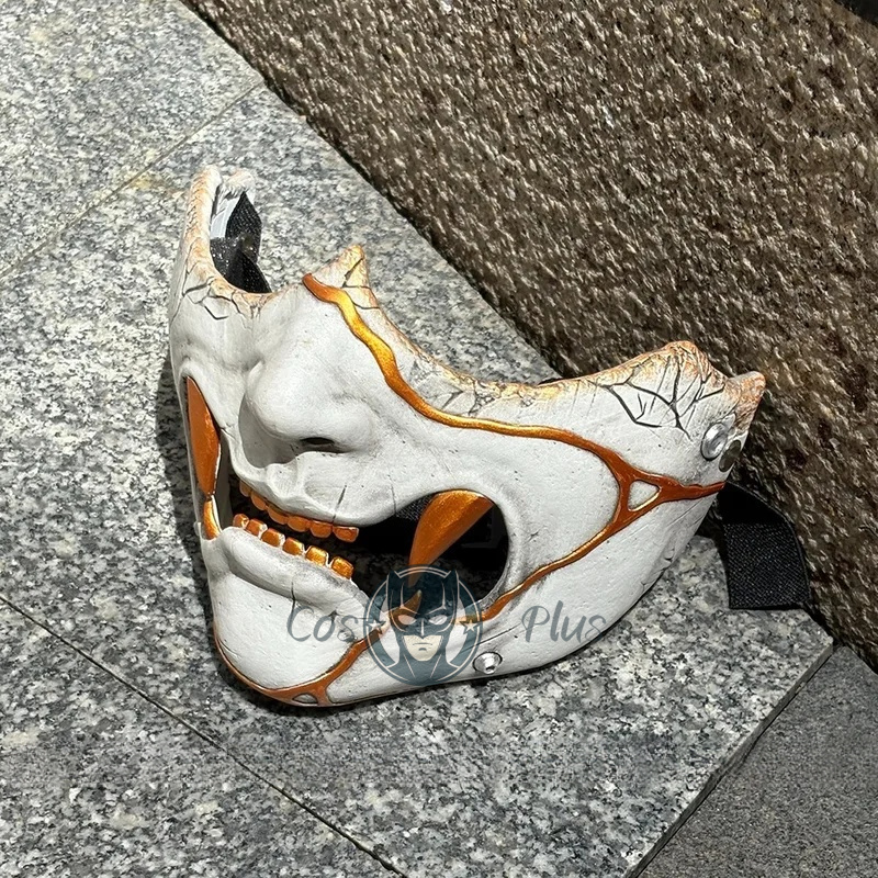 Game Ghost of Yotei Atsu Mask  - مراجعة Cosplay Props وسعره