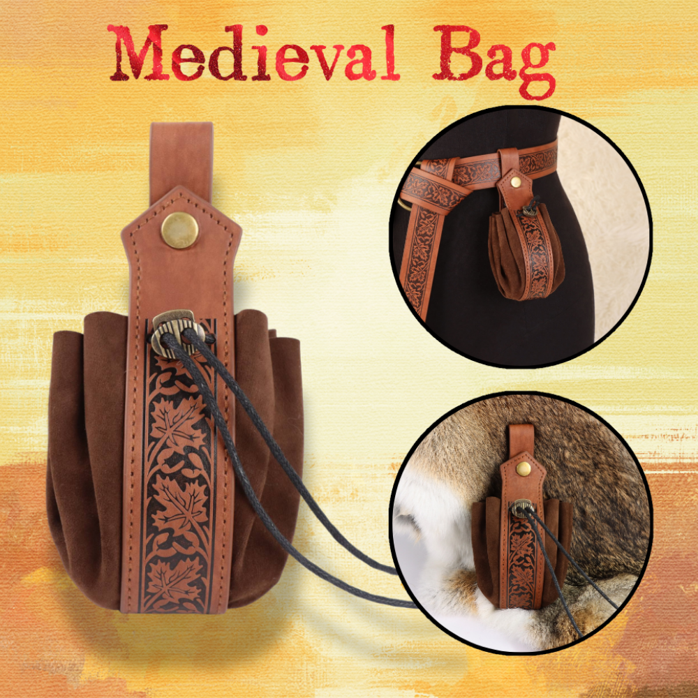 Medieval Brown PU Leather Wais - مراجعة Cosplay Prop Designer وسعره