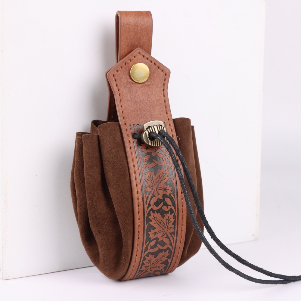 Medieval Brown PU Leather Wais - مراجعة Cosplay Prop Designer وسعره