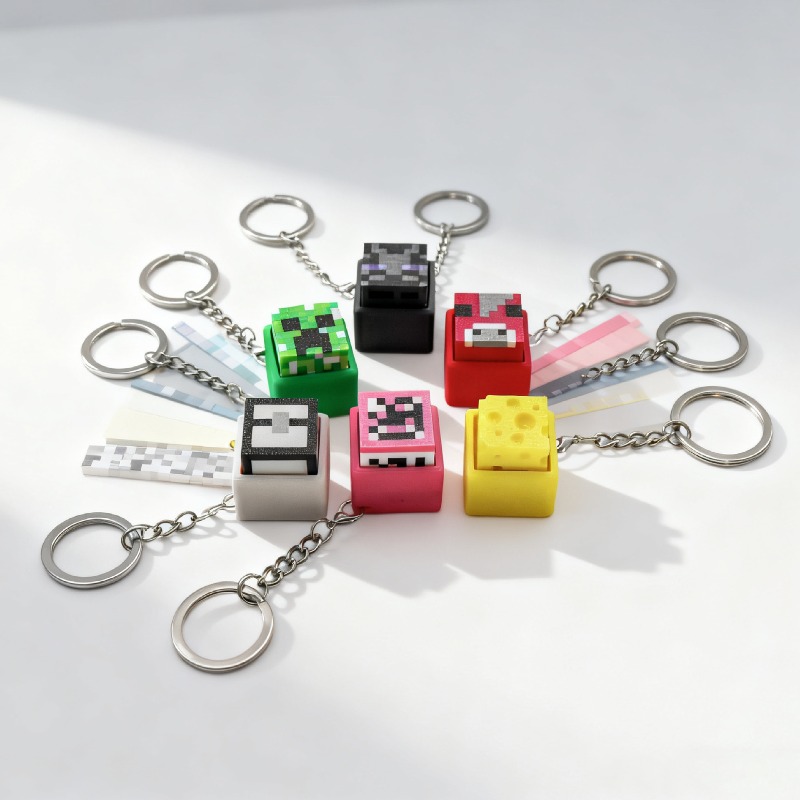 6pcs Hot 3D Printed Minecrafts - مراجعة Cosplay Prop 3D Print وسعره