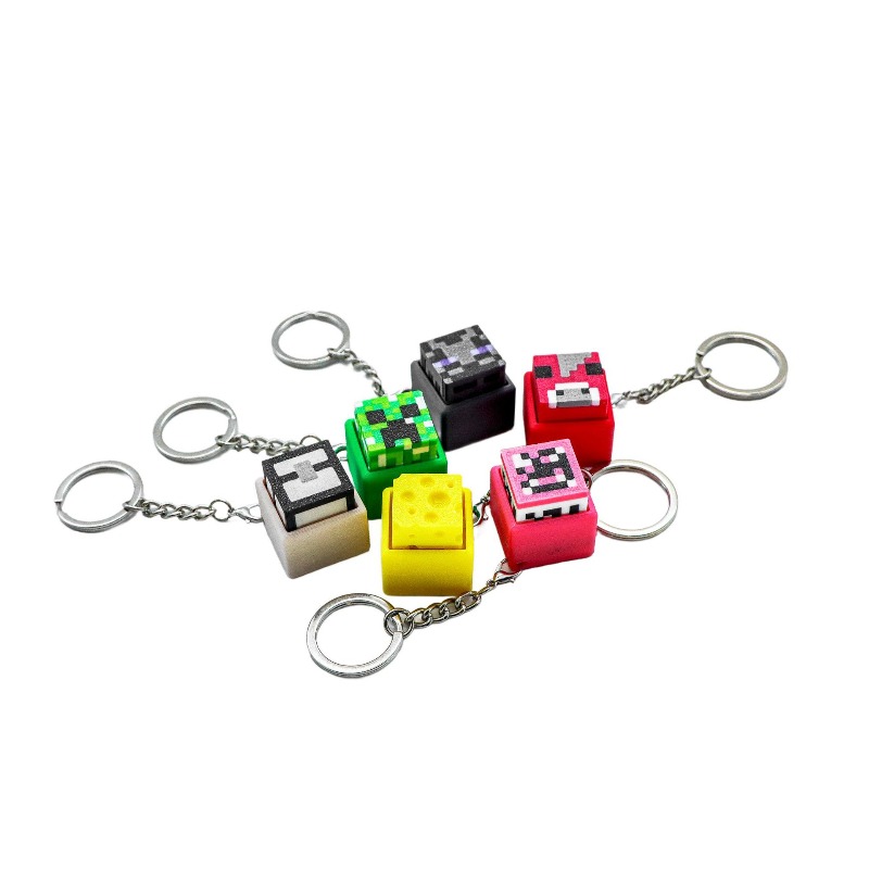 6pcs Hot 3D Printed Minecrafts - مراجعة Cosplay Prop 3D Print وسعره