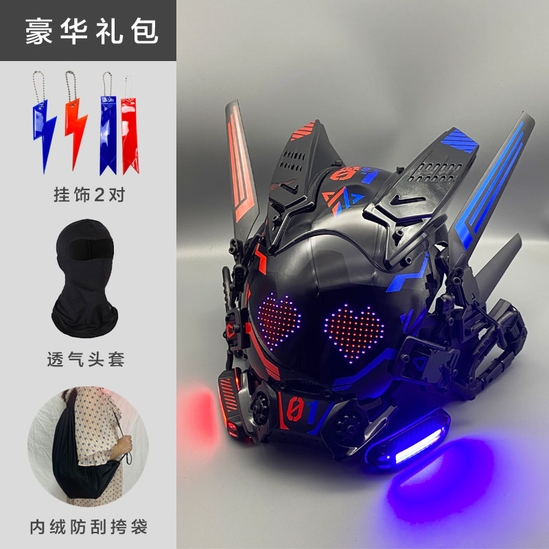 Cyber Punk Cos Mask Cosplay Me - مراجعة Cosplay Prop Display وسعره