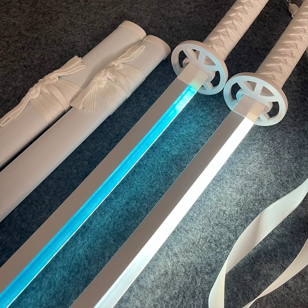 40inch Glow Bleach Katana Led  - مراجعة Cosplay Prop Katana وسعره