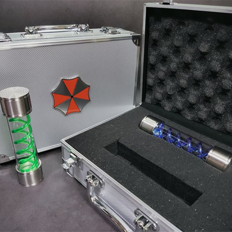 Umbrella biochemistry Suitcase - مراجعة Cosplay Prop Display وسعره