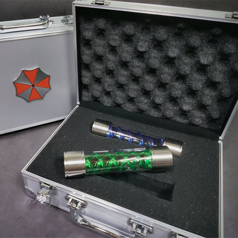 Umbrella biochemistry Suitcase - مراجعة Cosplay Prop Display وسعره
