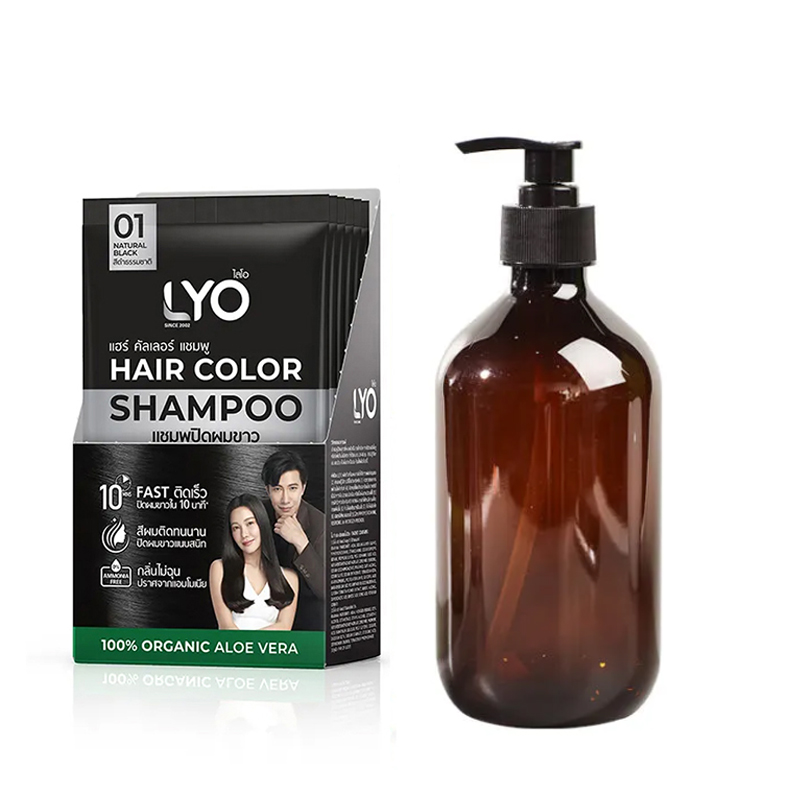 Lyo Natural Plant Hair Dyeing  - مراجعة Hair Spray Color وسعره