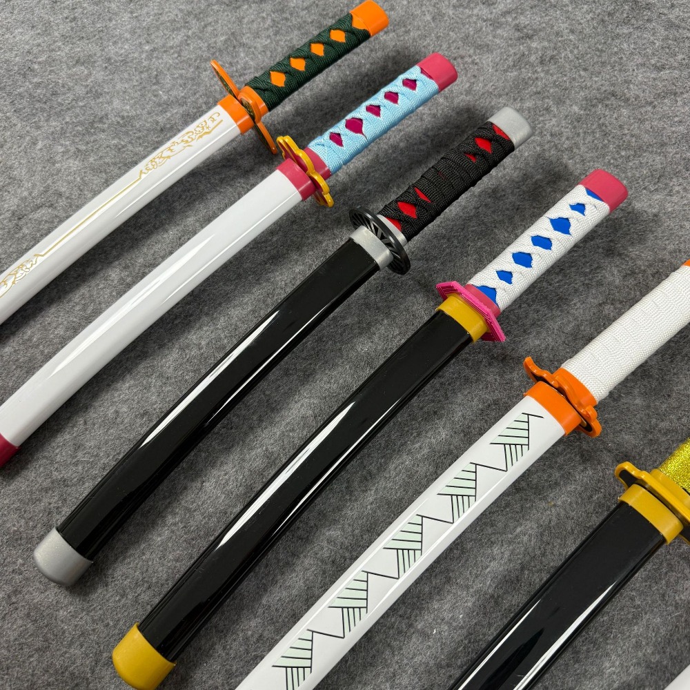 16inch Tomioka Giyuu Katana An - مراجعة Cosplay Prop Katana وسعره
