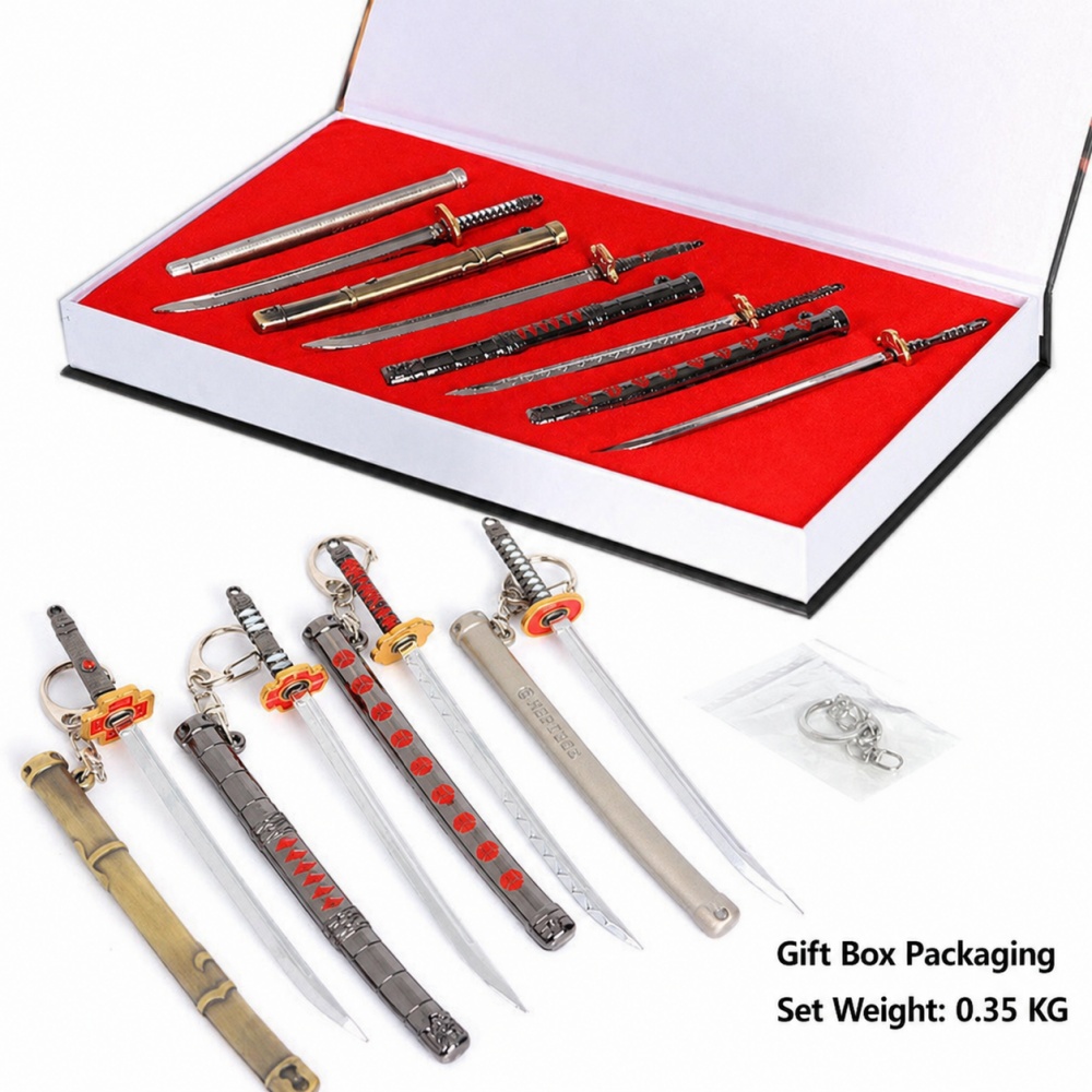 Anime One Piece Zoro Sword Key - مراجعة Cosplay Prop Katana وسعره