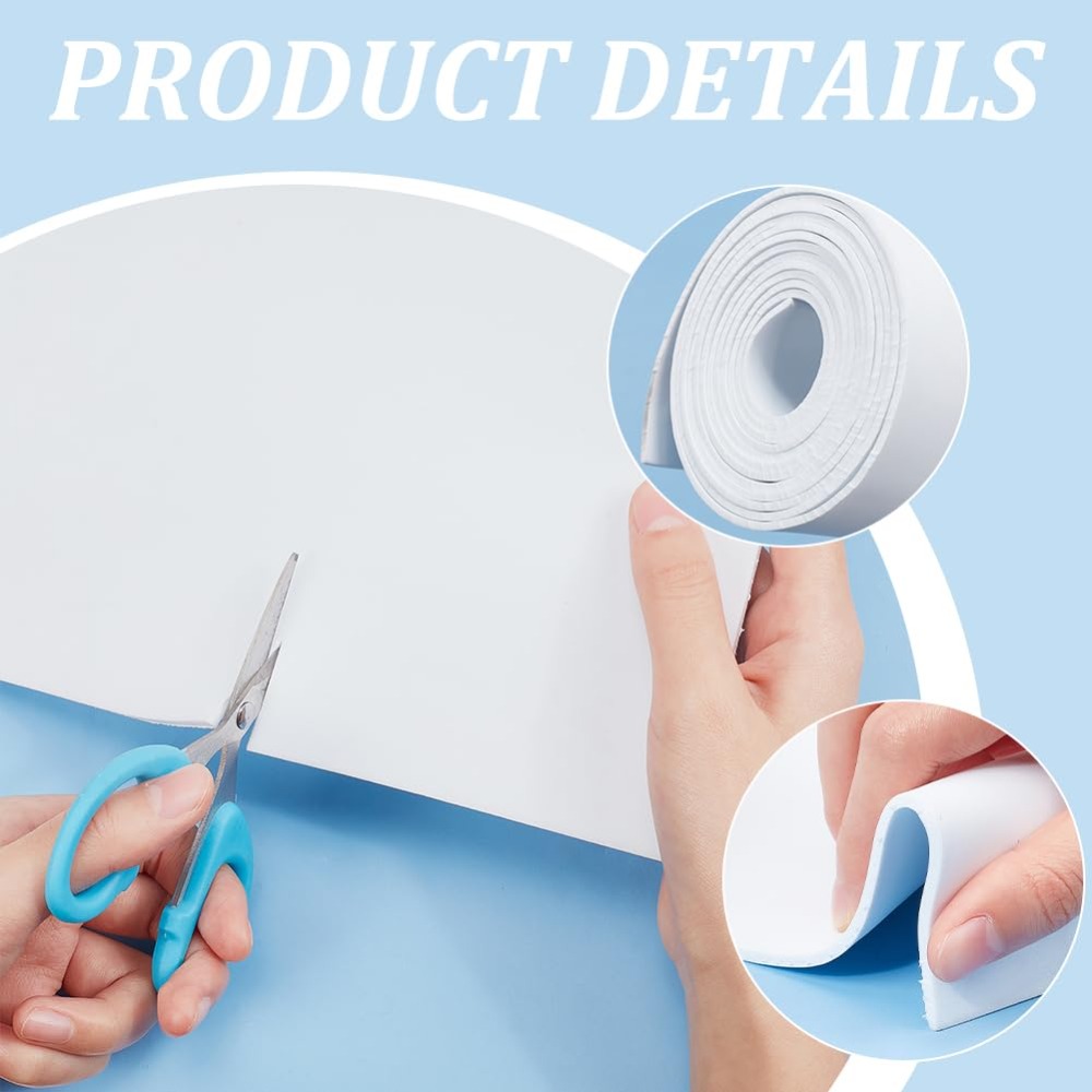 Adhesive EVA Foam Roll For Art - مراجعة Craft Foam Roll وسعره