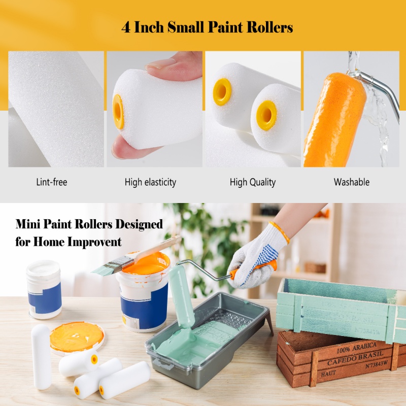 10PCS 4 Inch High Absorption F - مراجعة Craft Foam Roll وسعره