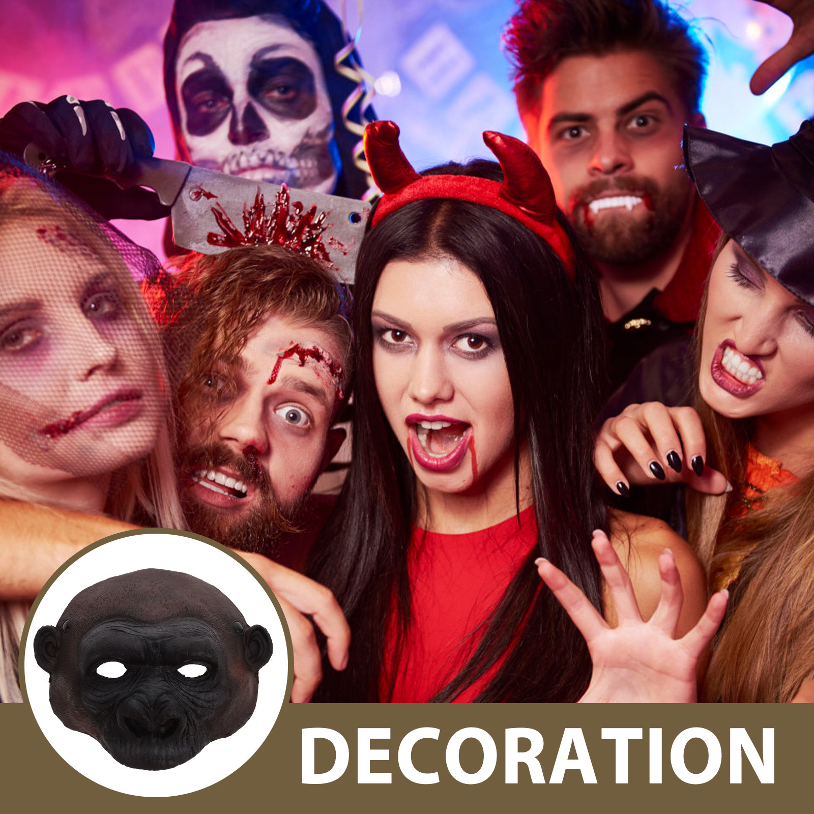 Carnival Gorilla Halloween Mas - مراجعة Cosplay Prop Designer وسعره