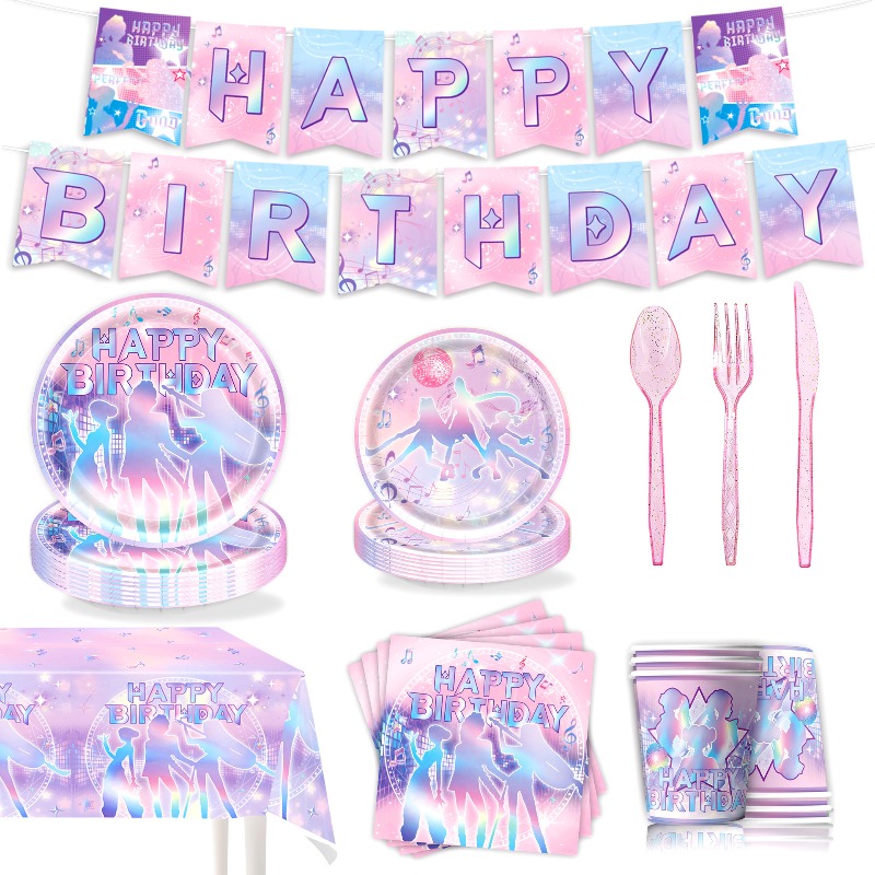 K-pop Birthday Decorations for - مراجعة Cosplay Prop Display وسعره