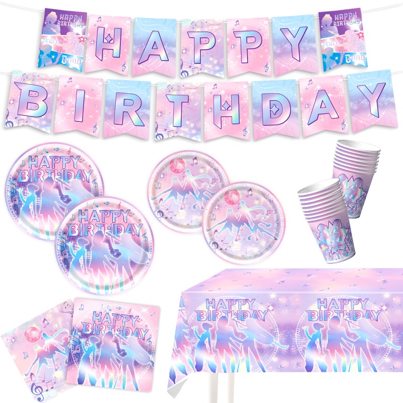 K-pop Birthday Decorations for - مراجعة Cosplay Prop Display وسعره