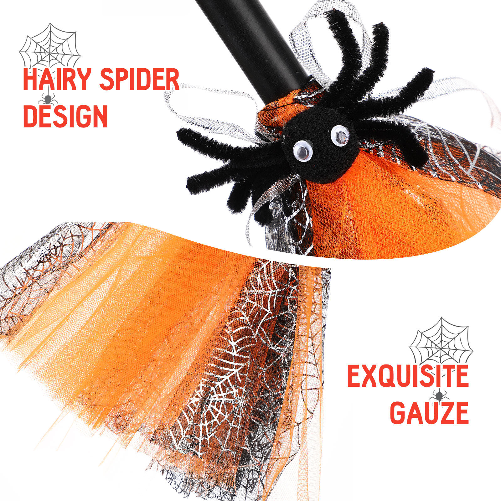 Halloween Witch Broom Prop Lig - مراجعة Easy Cosplay Prop وسعره