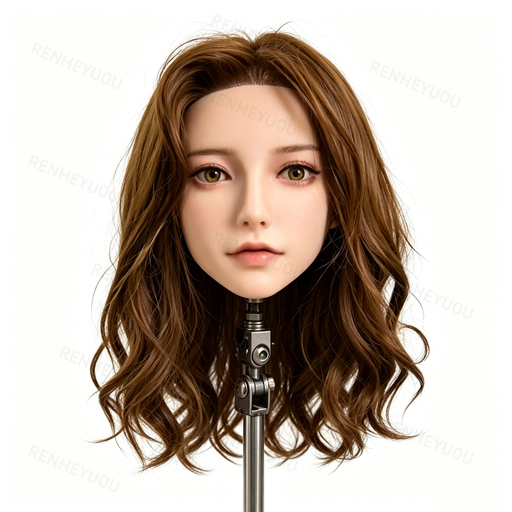 Real Silicone Female Head Mode - مراجعة Easy Cosplay Prop وسعره