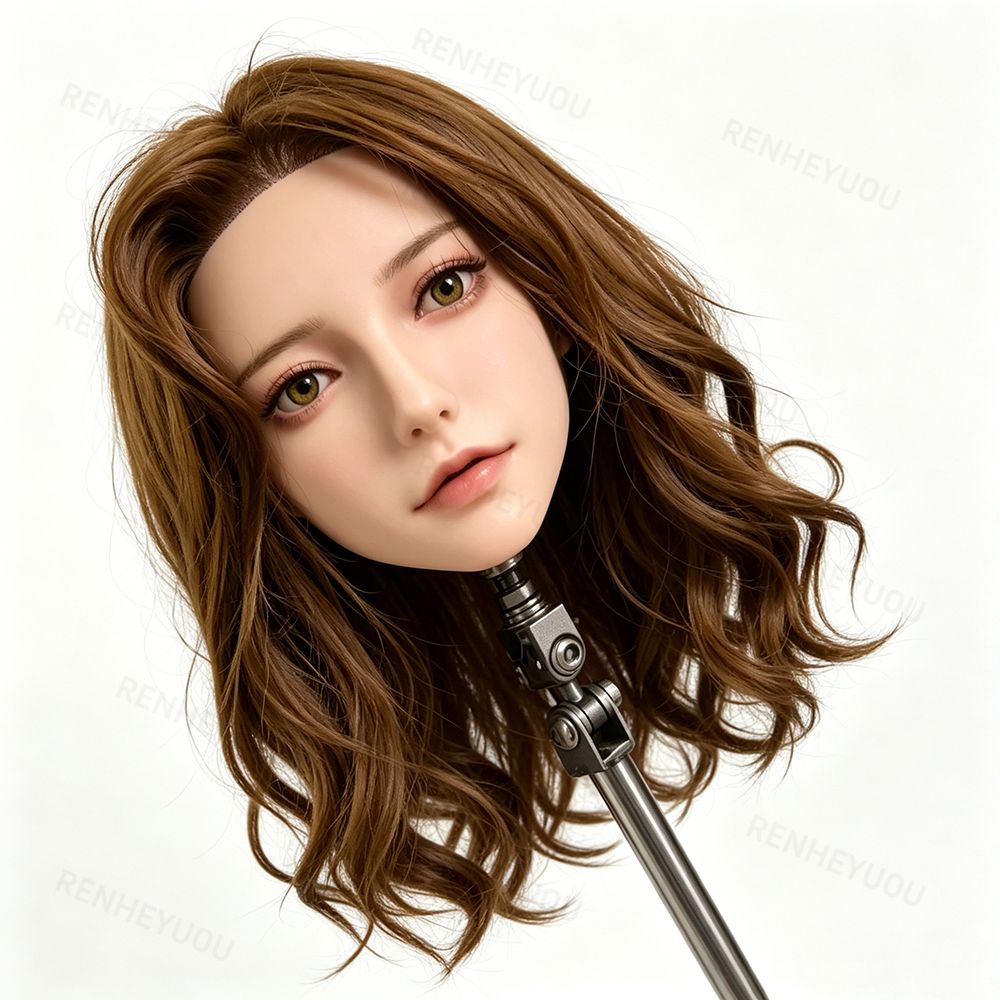 Real Silicone Female Head Mode - مراجعة Easy Cosplay Prop وسعره