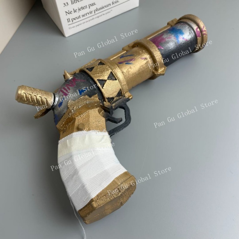 28cm/11.02in Jinx Pistol Custo - مراجعة Cosplay Prop Katana وسعره