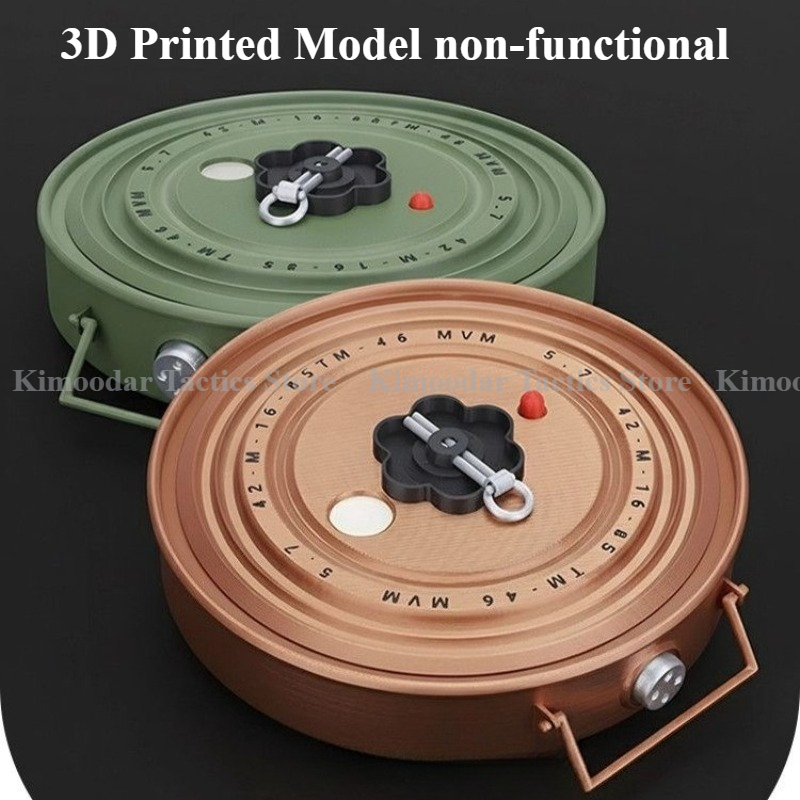 3D Printed TM46 Anti Tank Mine - مراجعة Cosplay Prop Display وسعره
