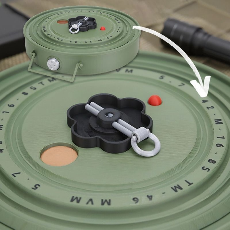 3D Printed TM46 Anti Tank Mine - مراجعة Cosplay Prop Display وسعره