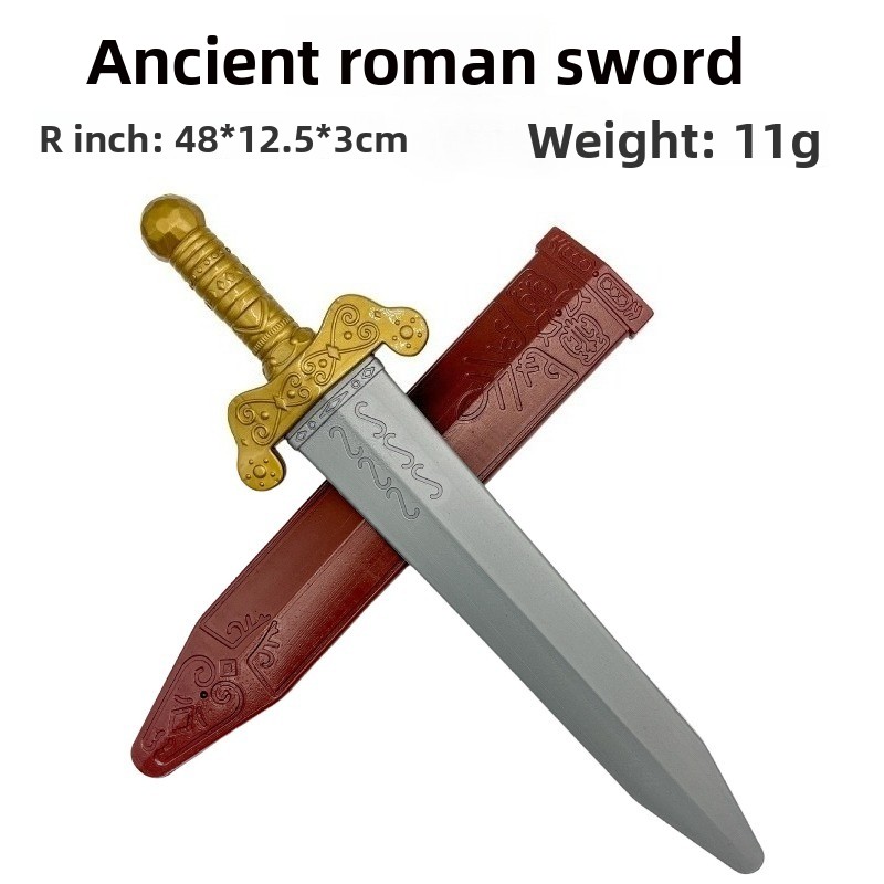 48cm/18.9in Medieval Roman Swo - مراجعة Cosplay Prop Display وسعره