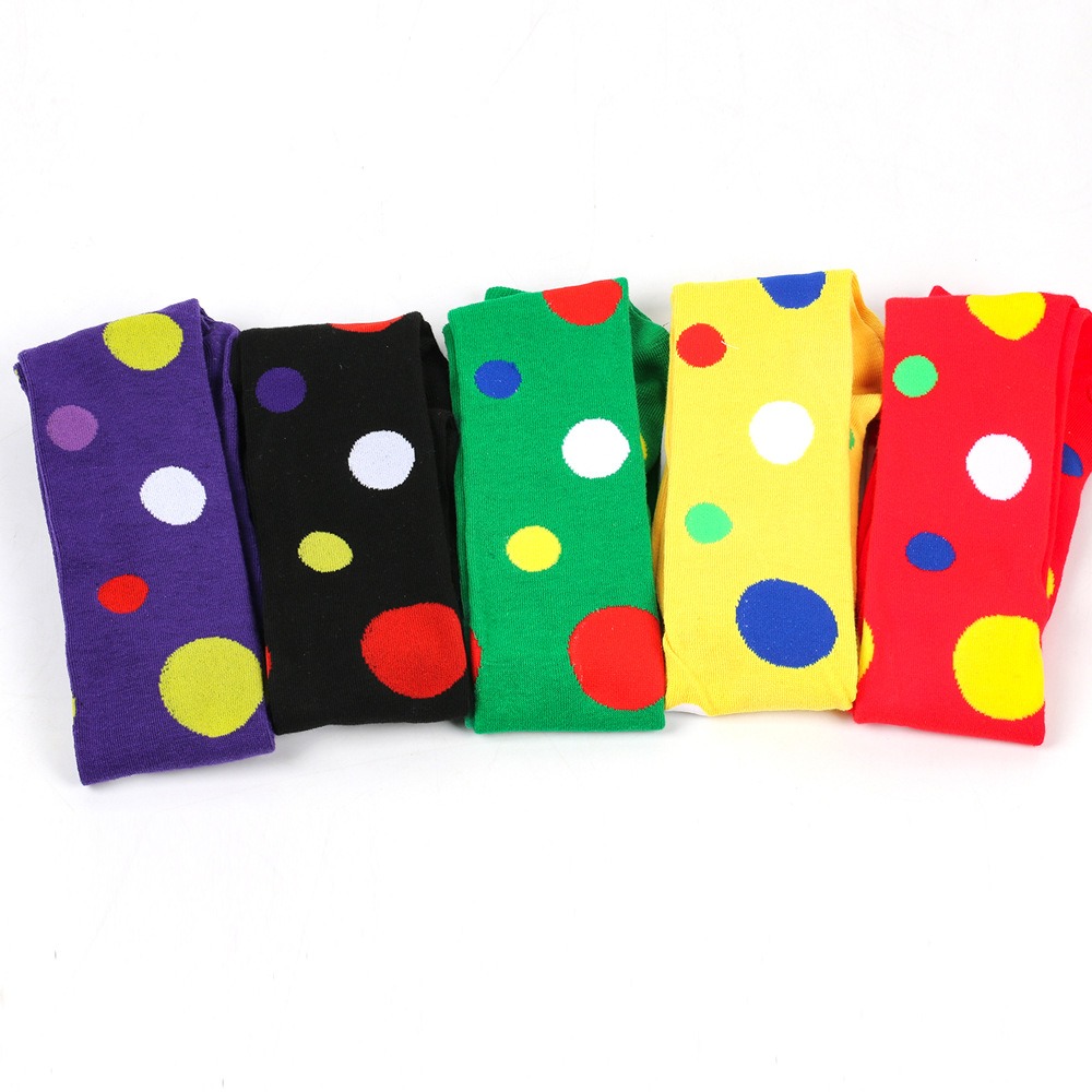 Cartoon Polka-dot Cow Stocking - مراجعة Cosplay Prop Designer وسعره