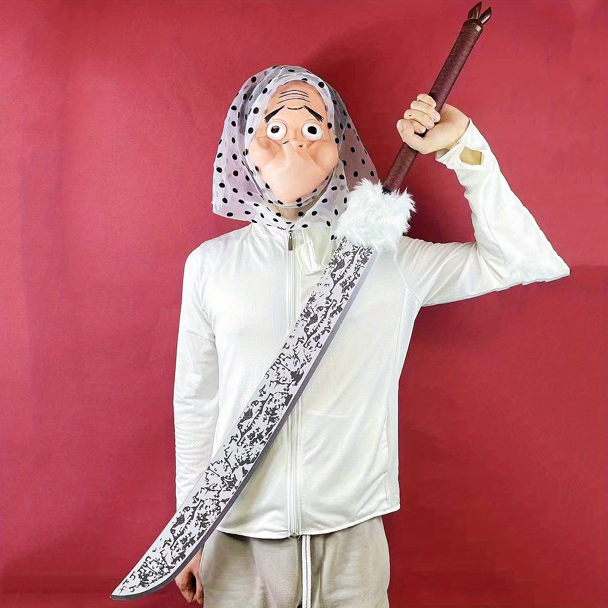 50inch Fushiguro Toji Katana L - مراجعة Cosplay Prop Katana وسعره