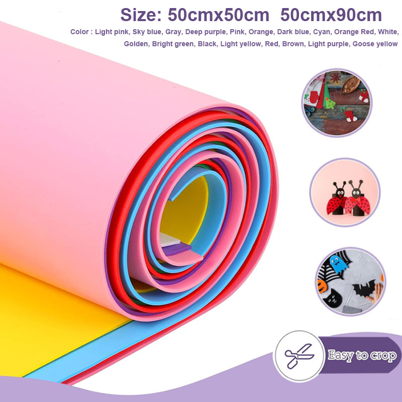 1pcs Colorful Eva Foam Sheets  - مراجعة Craft Foam Roll وسعره