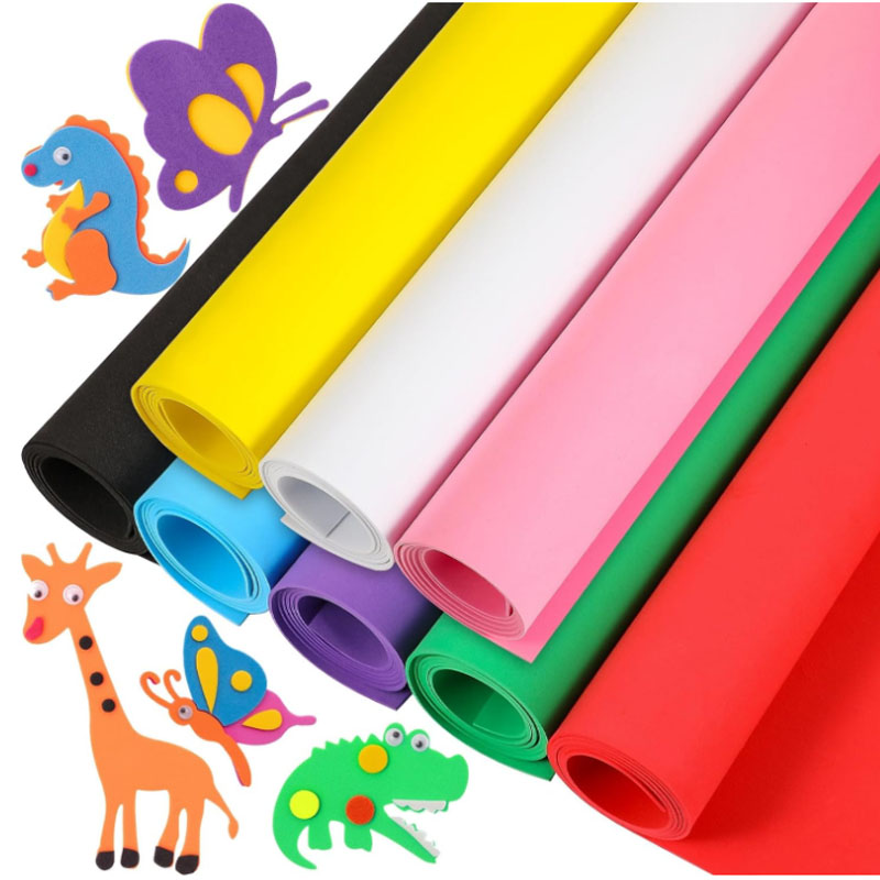 1pcs Colorful Eva Foam Sheets  - مراجعة Craft Foam Roll وسعره