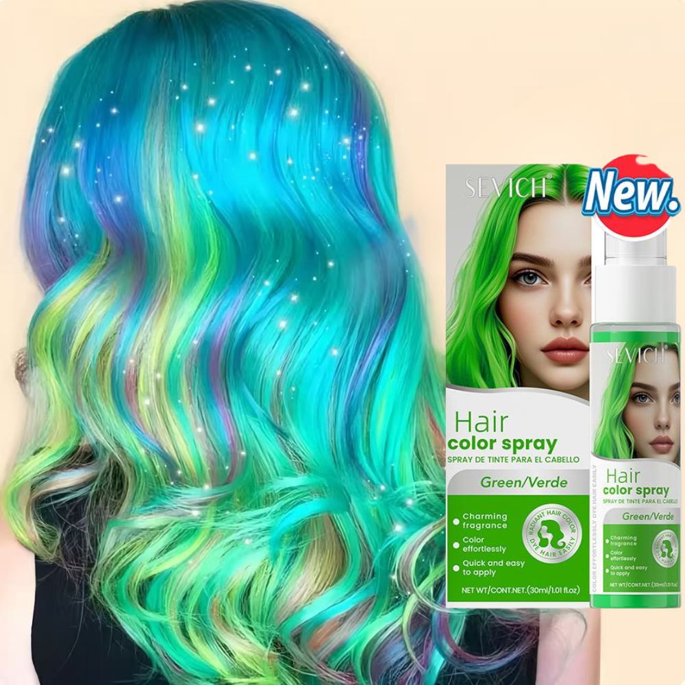 8 Colors Hair Color Spray Disp - مراجعة Hair Spray Color وسعره