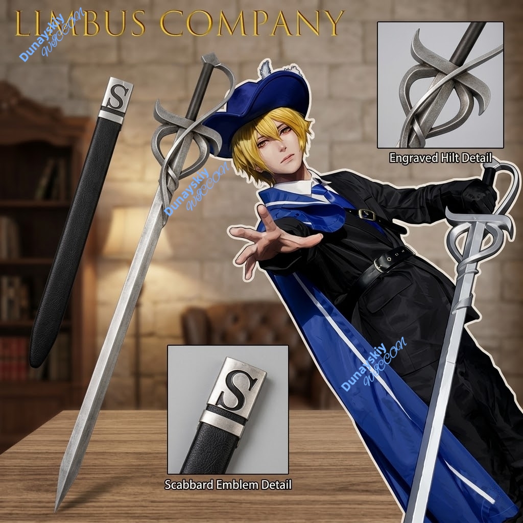 Limbus Company Five Associatio - مراجعة Detachable Cosplay Prop وسعره