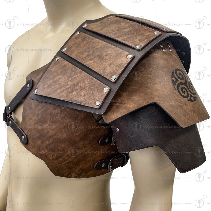 Medieval unilateral shoulder a - مراجعة Cosplay Props وسعره