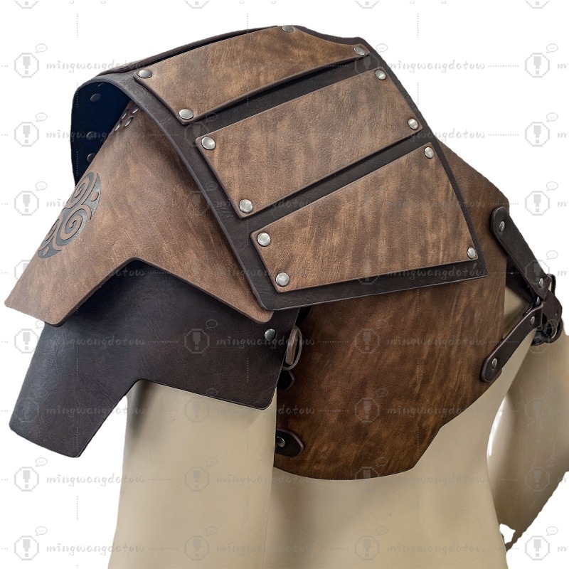 Medieval unilateral shoulder a - مراجعة Cosplay Props وسعره