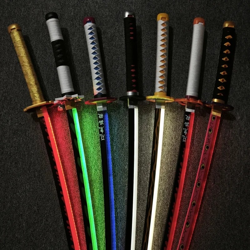 104cm Bright Katana LED Light  - مراجعة Cosplay Prop Katana وسعره