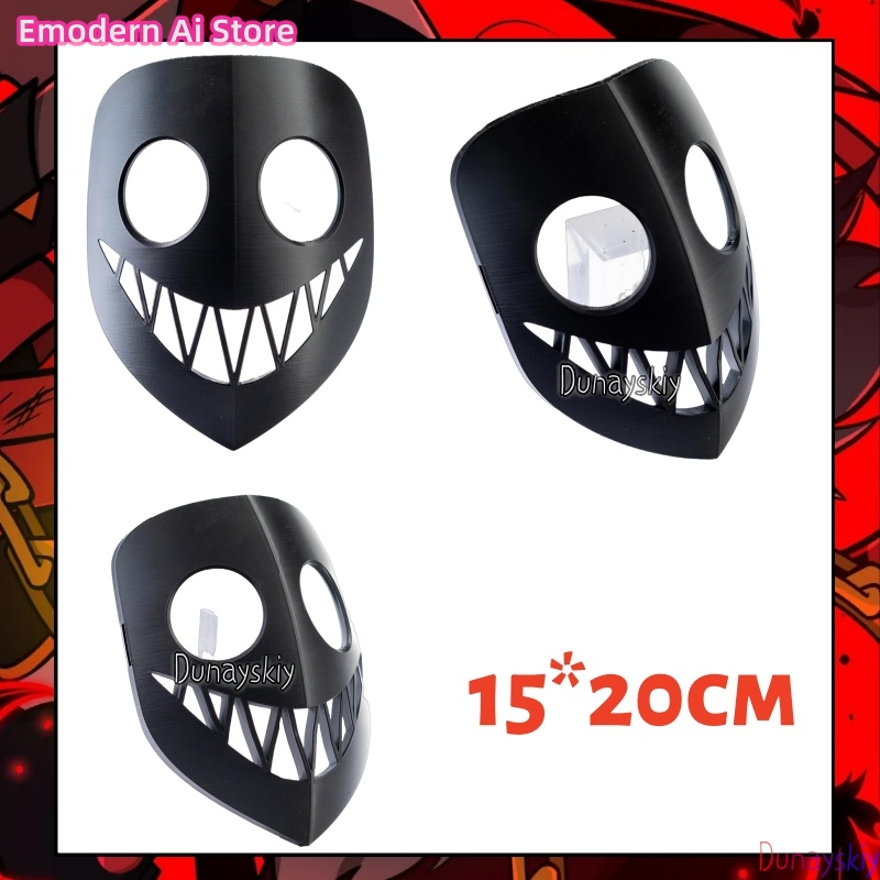 3D Printed Mask Horror Helluva - مراجعة Cosplay Prop 3D Print وسعره