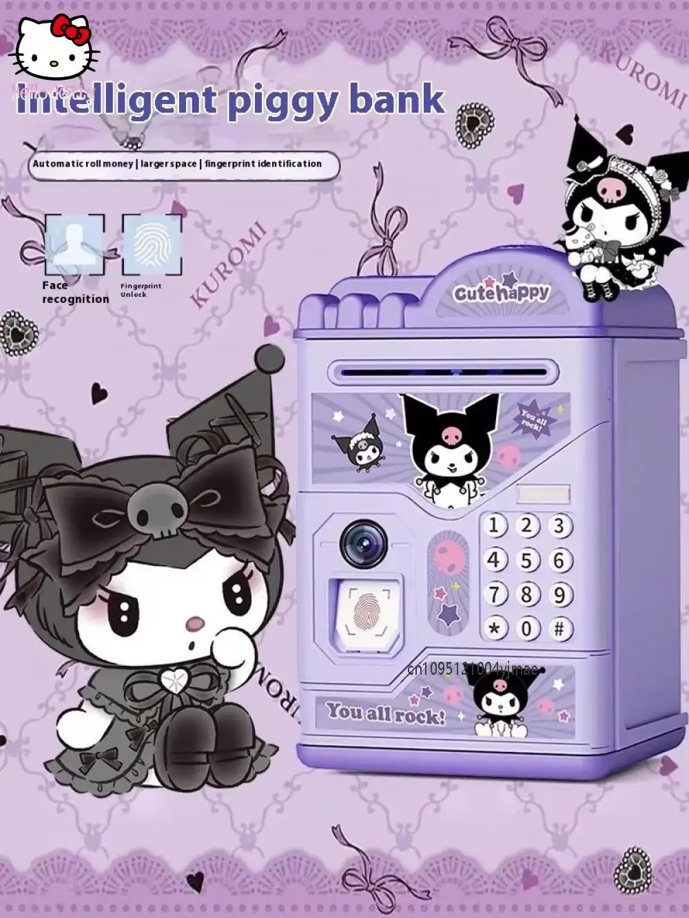 Sanrio Fingerprint Password Fa - مراجعة Cosplay Prop Designer وسعره