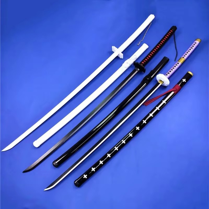 55inch Kurosaki Ichigo Katana  - مراجعة Cosplay Prop Katana وسعره