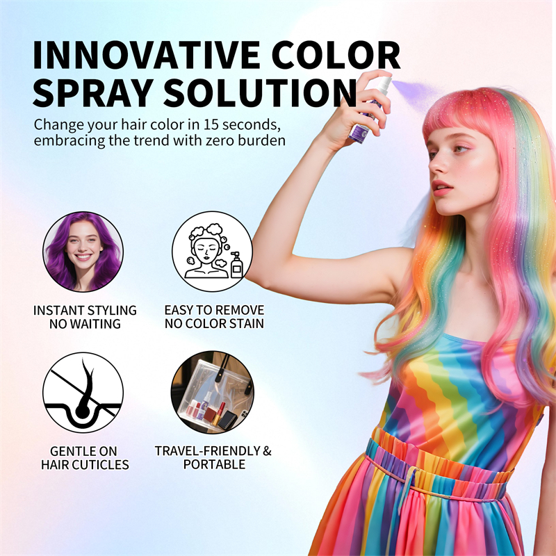Temporary Hair Color Spray Hai - مراجعة Hair Spray Color وسعره