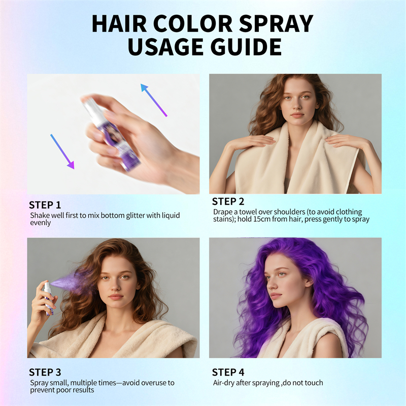 Temporary Hair Color Spray Hai - مراجعة Hair Spray Color وسعره