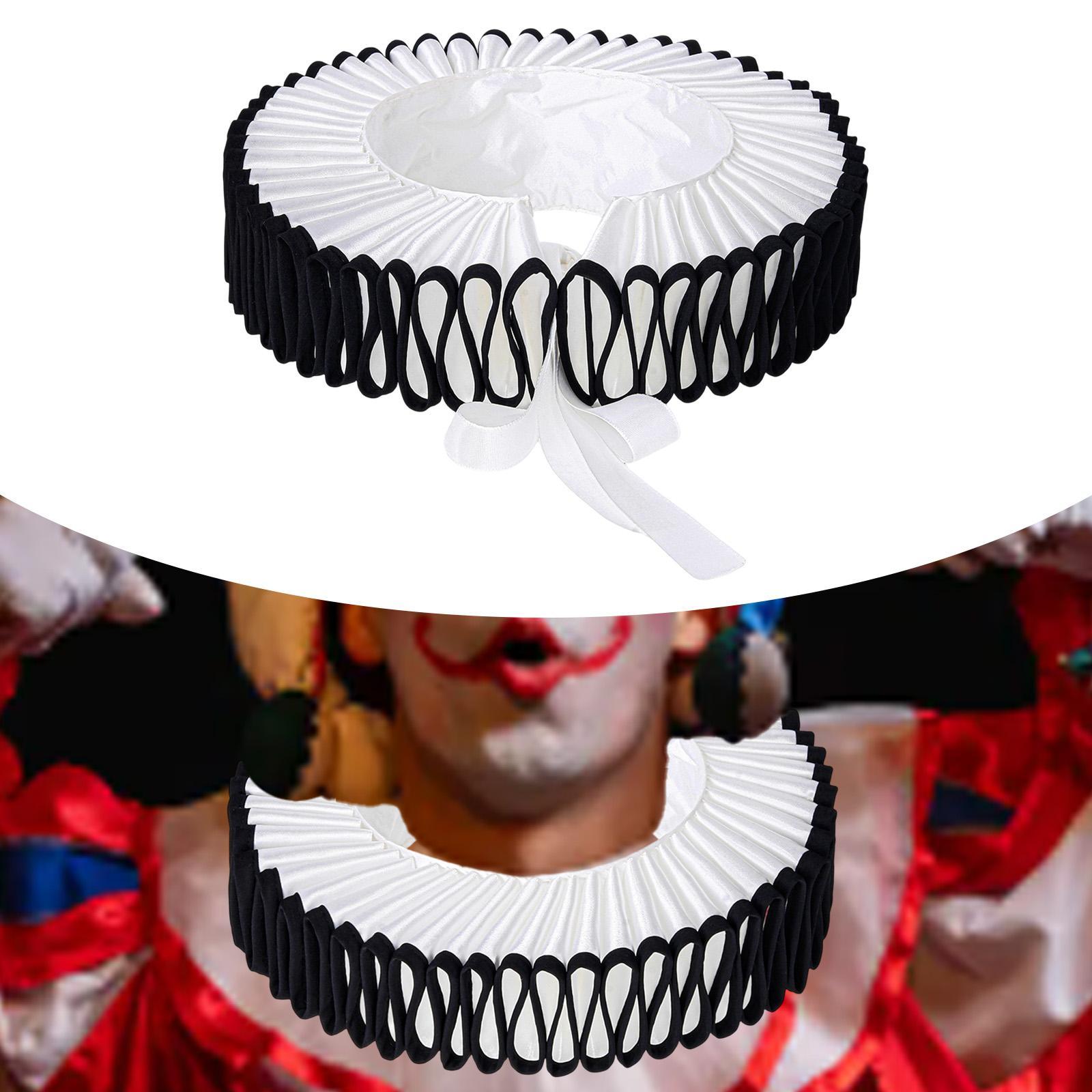 Elizabethan Neck Ruff Ruffled  - مراجعة Detachable Cosplay Prop وسعره